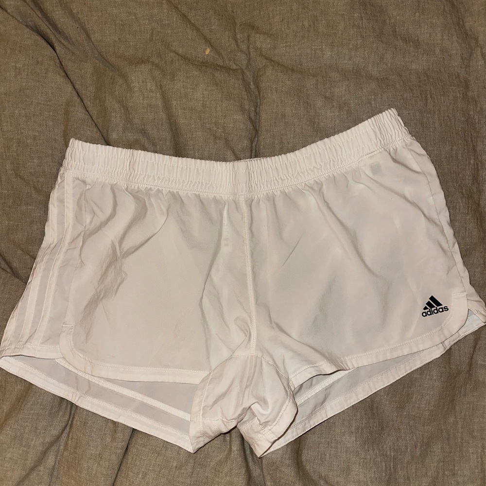 Adidas Women's Athletic White Shorts